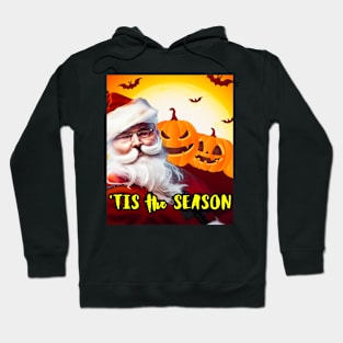 Santa at Halloween Hoodie